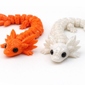 Cute Crystal Axolotl Flexi